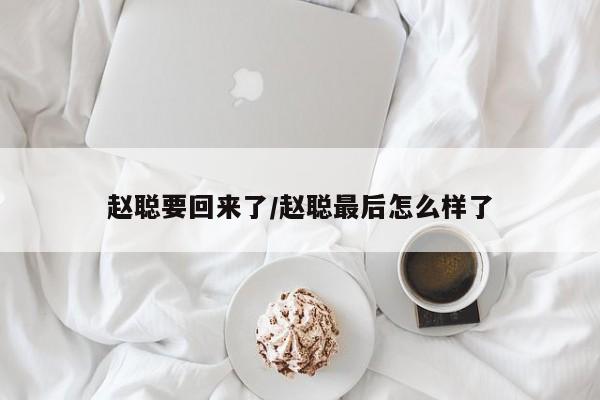 赵聪要回来了/赵聪最后怎么样了